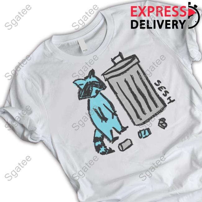 Official TeamSESH Kids Garbage Racoon Shirts