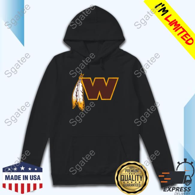 Breaking T Washington Football Feather Shirt New