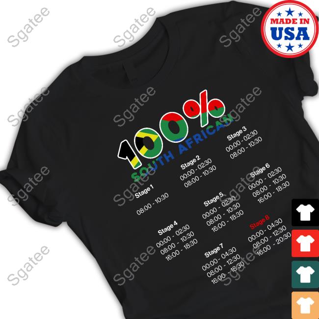Official 100% South African Shirt Rory Petzer