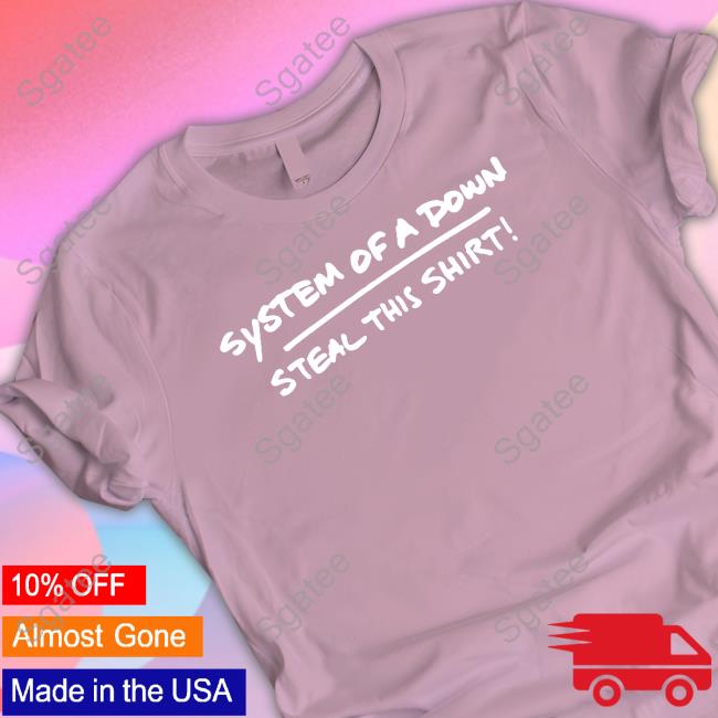 System Of A Down Merch Steal This Shirt Long Sleeve Shirt Systemofadown