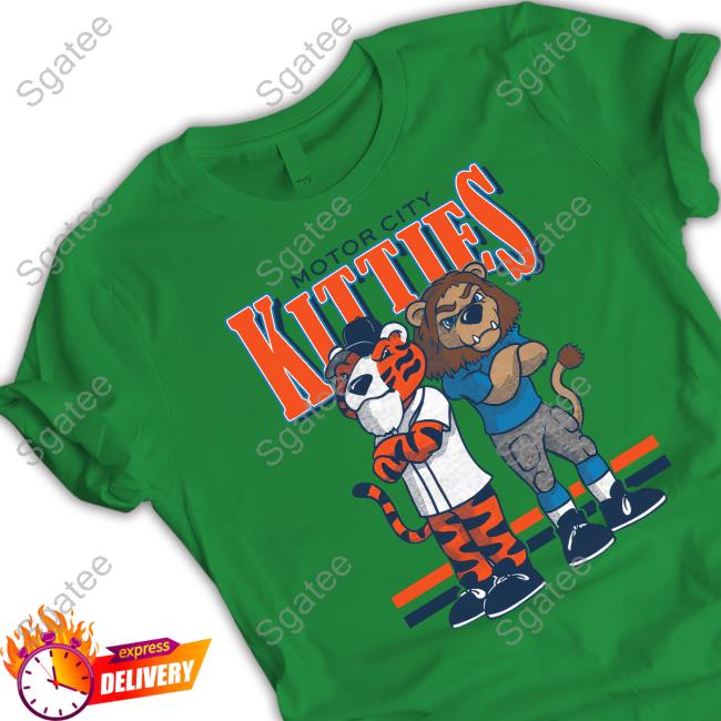 Barstool Sports Store Motor City Kitties Tee Shirt