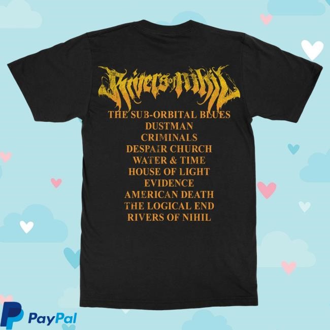 Official Indie Merch Store Shop Rivers of Nihil "Cherubim" Hot Shirt IndieMerchStore