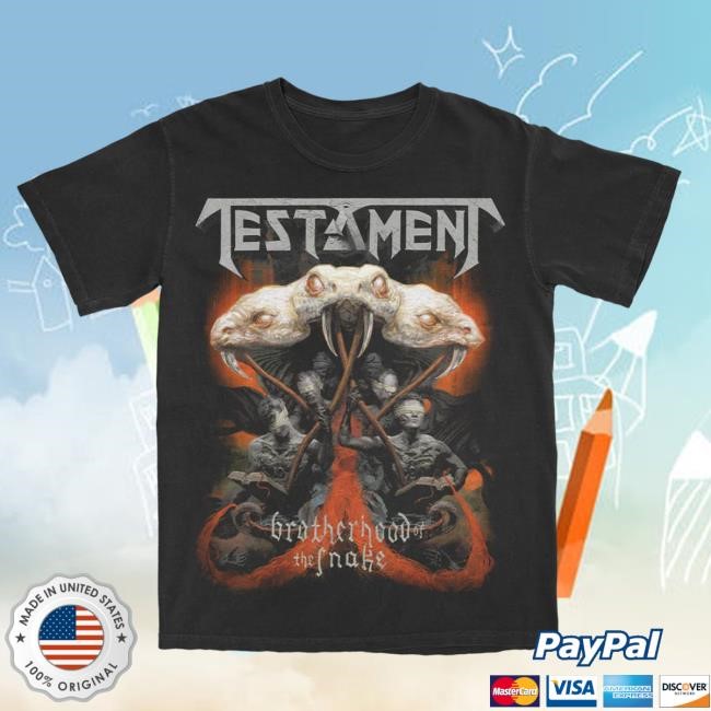 Brotherhood Of The Snake New Shirt – Testament Shop