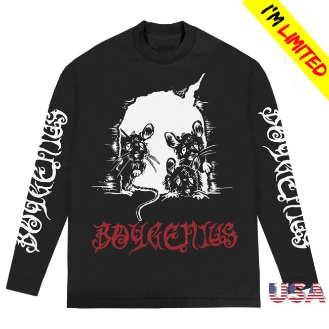Official Boygenius Mice Long Sleeve T Shirt