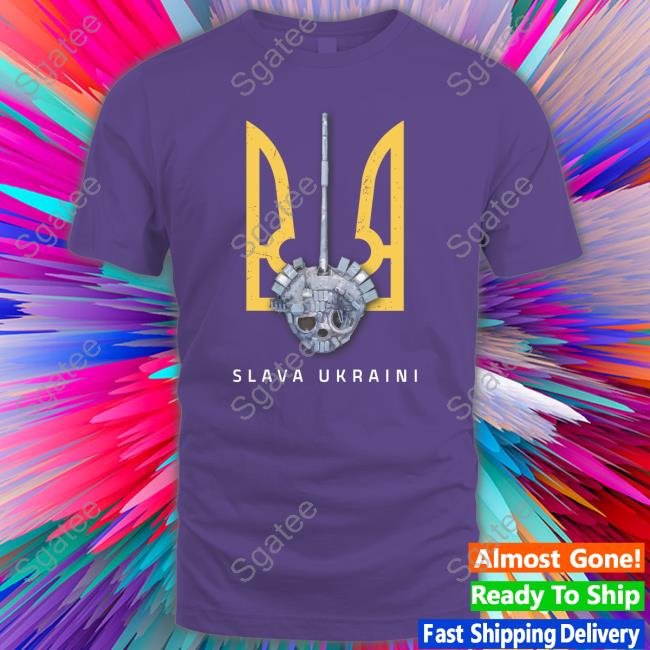 Slava Ukraini Turret T Shirts