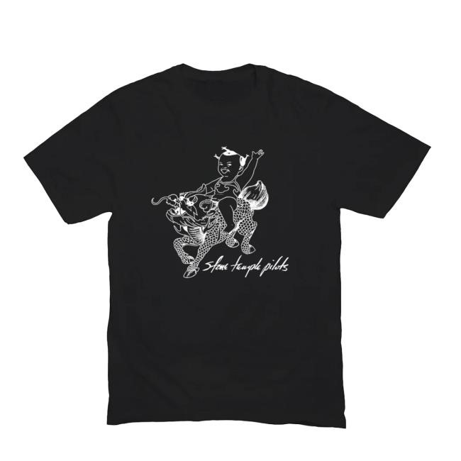 Exclusive Purple B&W New T-Shirt Stone Temple Pilots Store