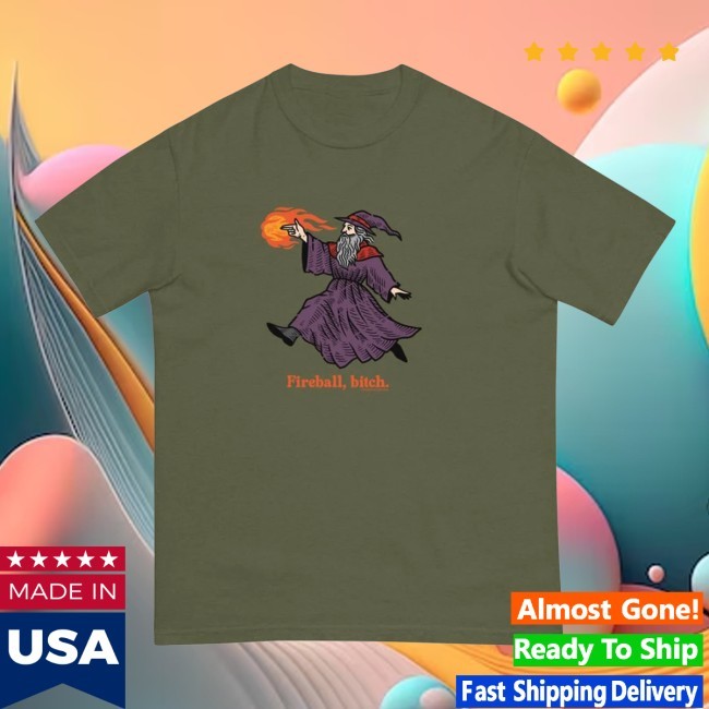 Official Fireball T Shirt - Dungeon Crawlers Co