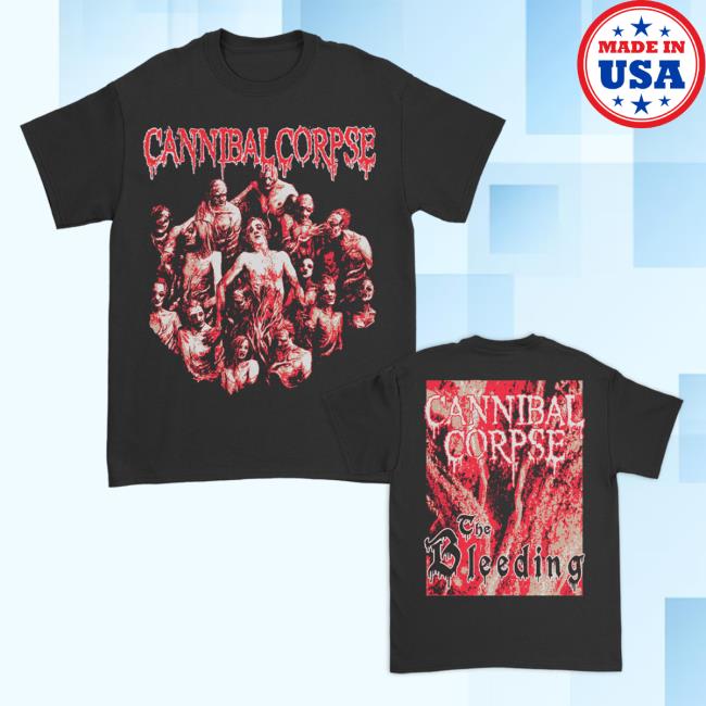 Official Kings Road Merch Store Cannibal Corpse The Bleeding Hot Shirt (Black) Kings Road Shop CannibalCorpse