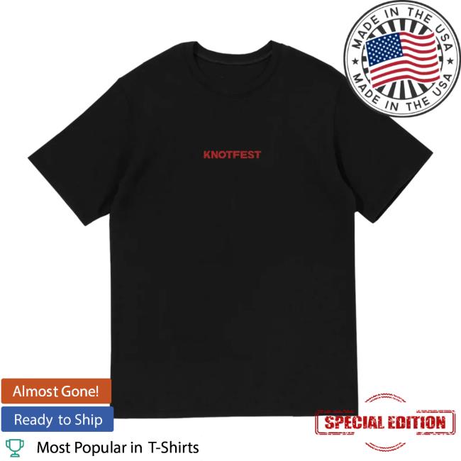 Knotfest Official Store Nine Tee