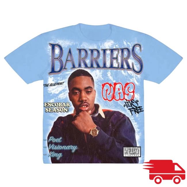 Official Barriers Worldwide Clothing Barriers X Nas - Popover Shirt