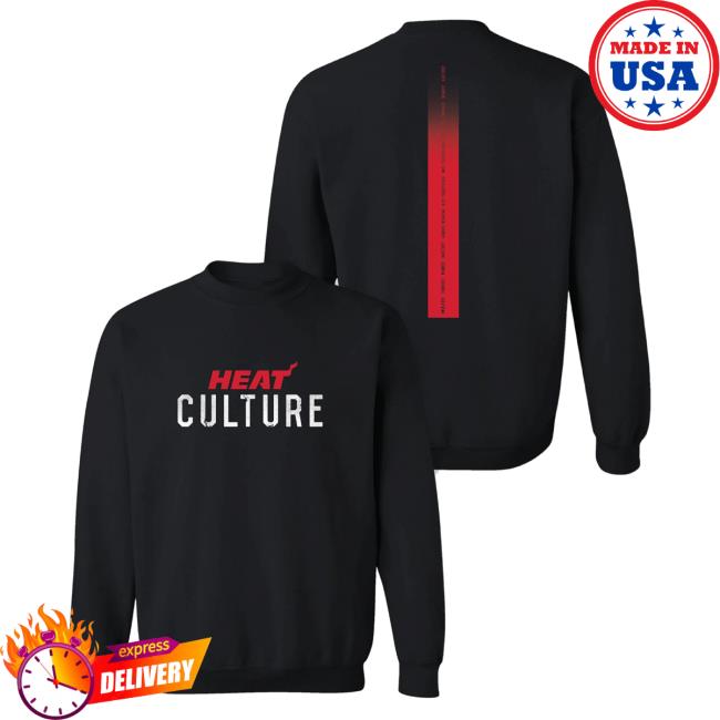 Official Miami Heat Shop Store Merch Heat Culture Wordmark Hoody