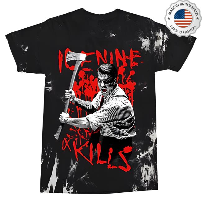 Official Ice Nine Kills Merch Bloody Spencer Dye New Shirt IceNineKills
