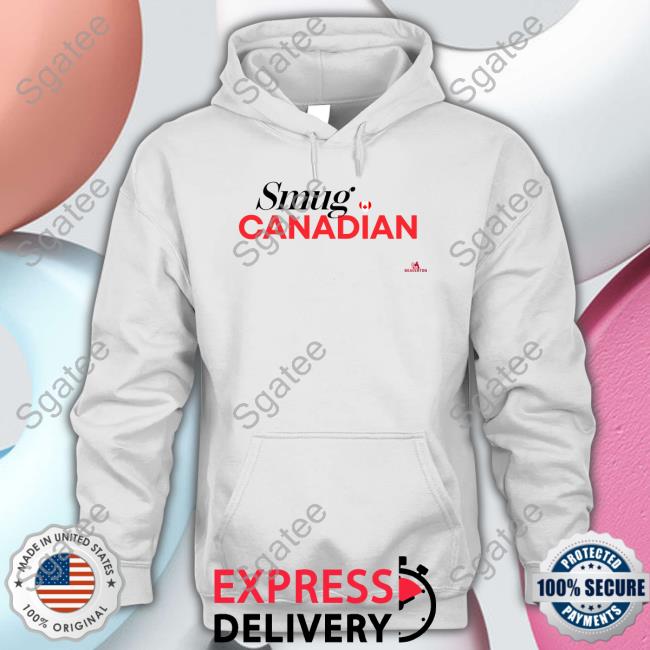 Smug Canadian Tee Shirt The Beaverton Store