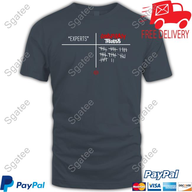 Experts Vs Conspiracy Theorists Tee Shirt