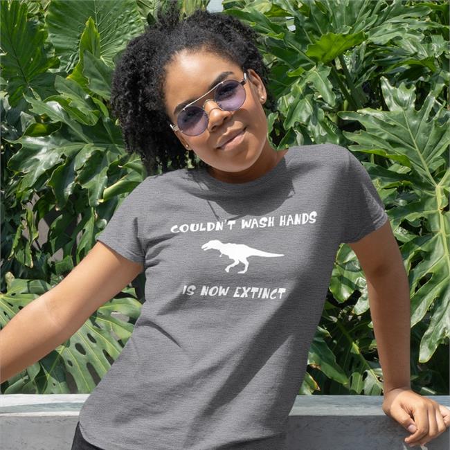 Couldn't Wash Hands Is Now Extinct Dinosaurs Shirt Funny