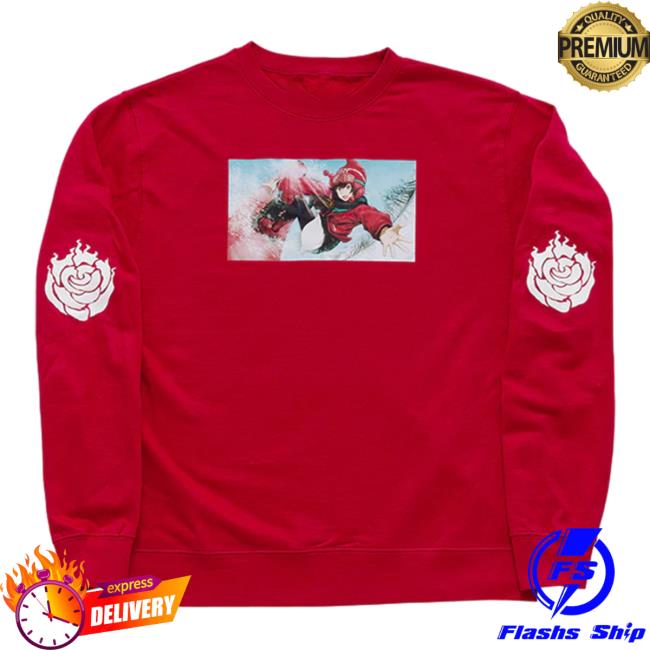 Official Store Roosterteeth RWBY Ice Queendom Dream Ruby Hoodies