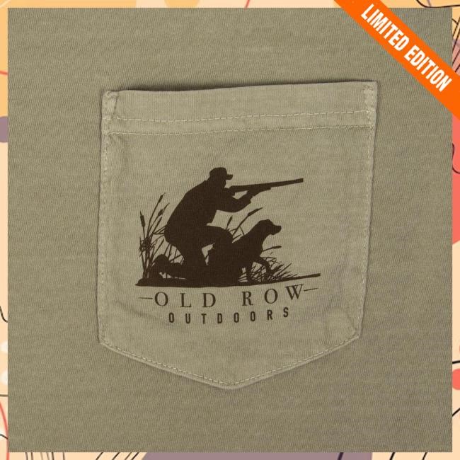 Official Old Row The Chocolate Duck Dog Pocket Shirt OldRow