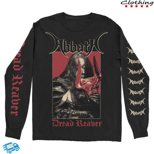 Official Kings Road Merch Store Abbath Dread Reaver Long Sleeve New Shirt (Black) Kings Road Shop