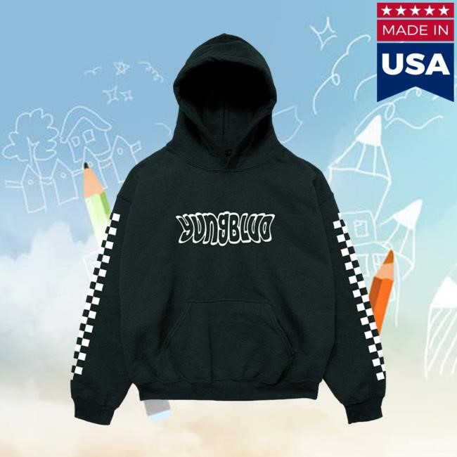 Yungblud Warped Logo Hoodie Yungblud Merch