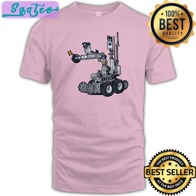 Donut Operator Merch Dallas Bomb Robot Tee Shirt