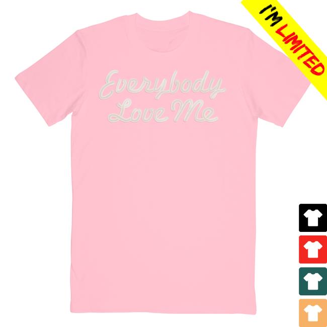 Official Anne-Marie Merch Store Anne Marie Everybody Love Me Attractive Shirt Pink Anne - Marie Apparel Clothing Shop AnneMarie