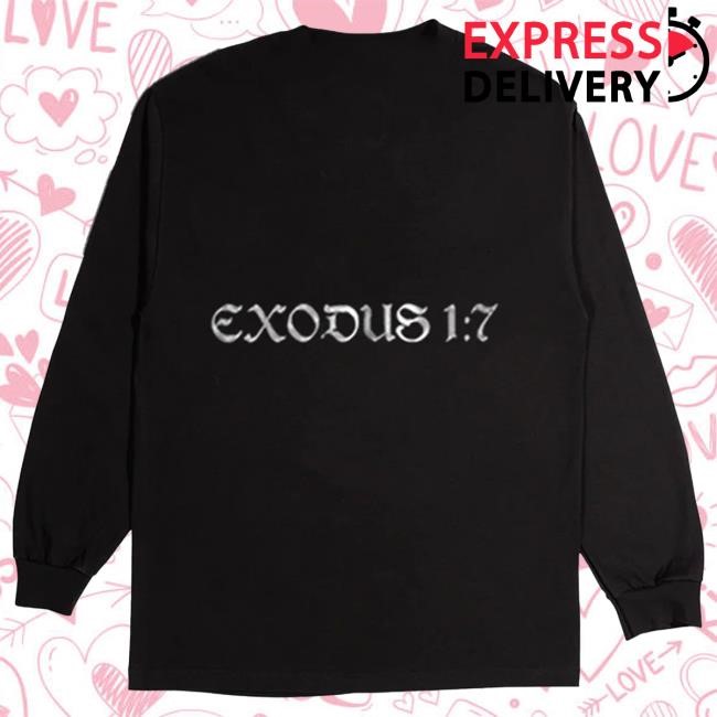Official DMX Merch Exodus Black Long Sleeve Shirt