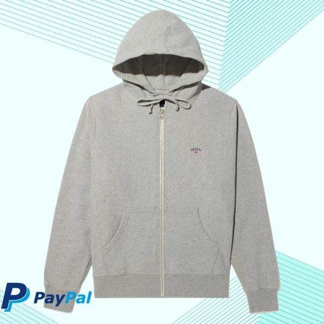 Official Noah Clothing Noah Ny Classic Lightweight Zip-Up Sweatshirt NoahClothing