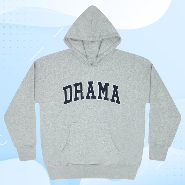 Drama Call Navy College Hoody (Grey)