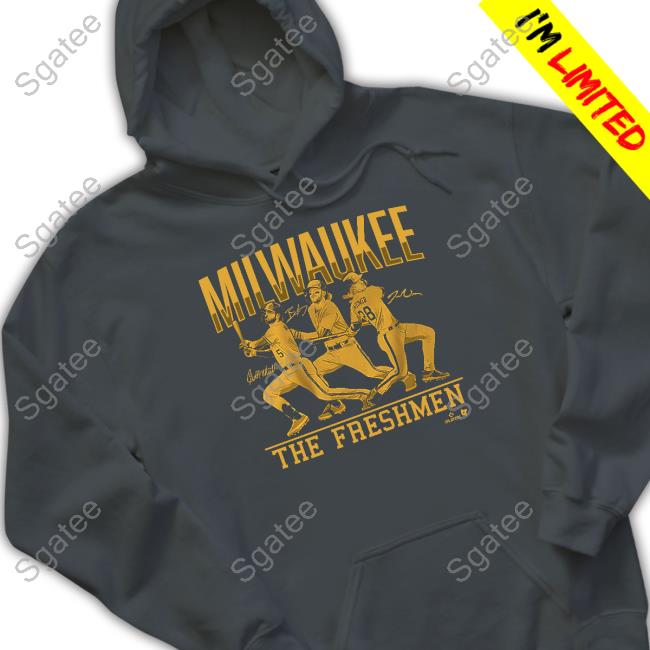 Official Breakingt Merch Brice Turang Joey Wiemer & Garrett Mitchell The Freshmen Shirt