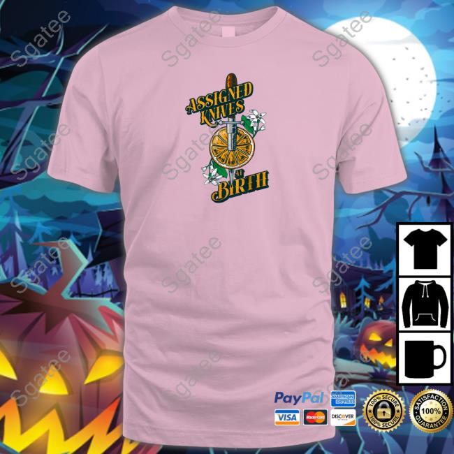 Official Vico Ortiz Assigned Knives At Birth Tee Shirt