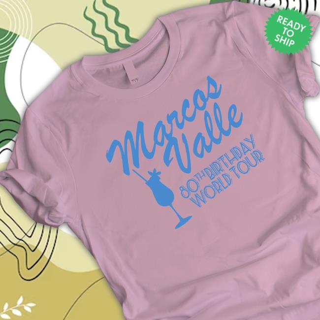 Marcos Valle 80Th Birthday World Tour T Shirts