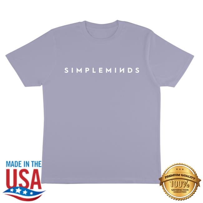 Simple Minds Official Merch Shop Butterfly Summer Tour Itinerary Retro Shirt Simple Minds Store Clothing