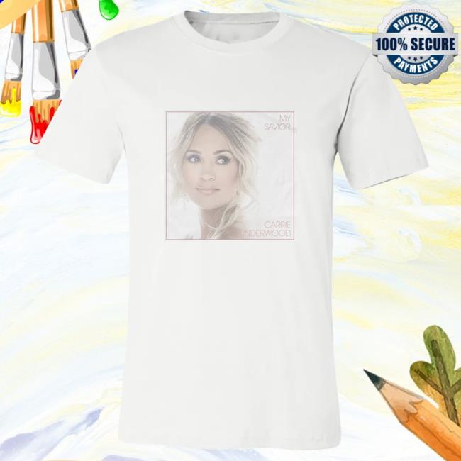 Official Carrie Underwood Merch Store Limited Edition My Savior Album Cover Shirt 2024 Carrie Underwood Clothing Shop CarrieUnderwood
