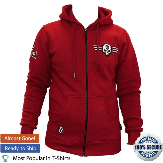 Official Sabaton Merch Store Sabaton The Red Baron Zip Sweaters Sabaton Shop