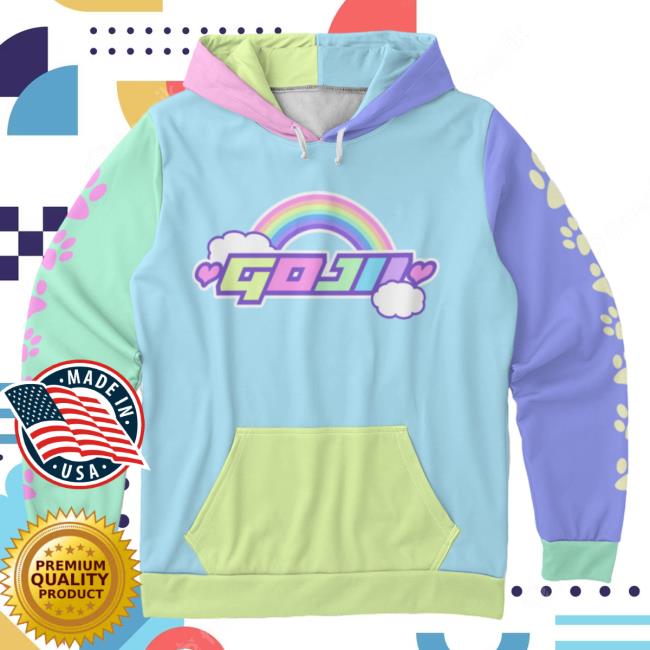 Official Gojii Merch Gojii Kidcore Raver Crew neck Sweatshirt (Pastel Edition)