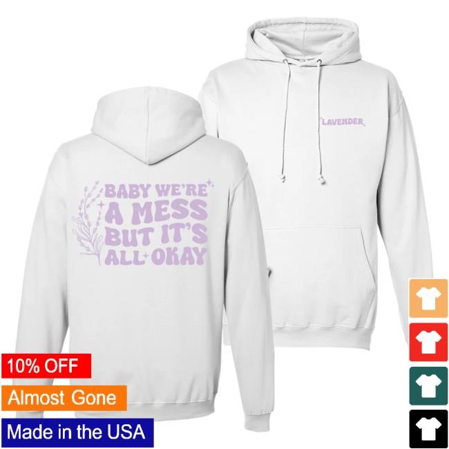 Official Jvke Merch Jvke "Lavender" White Crewneck