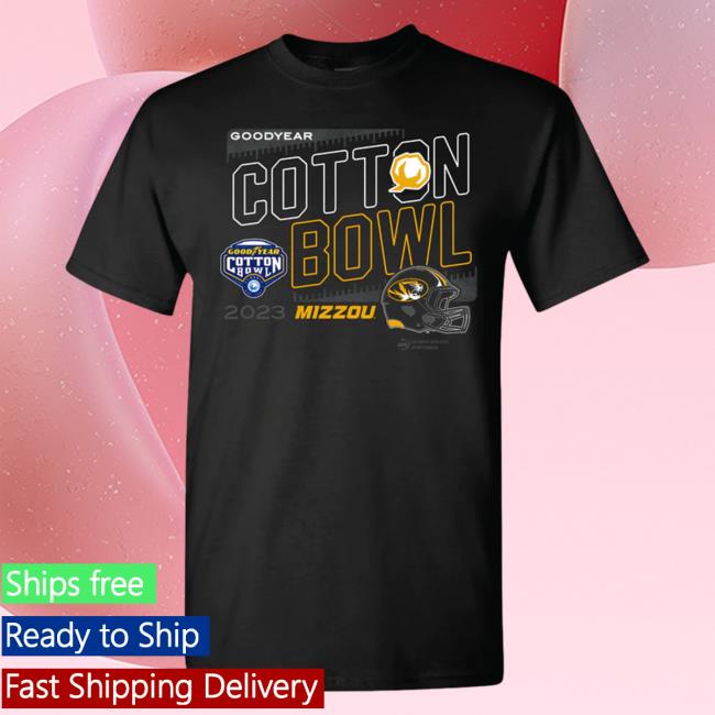 Official Cotton Bowl Merch 2023 Cotton Bowl Missouri Sst Shirt