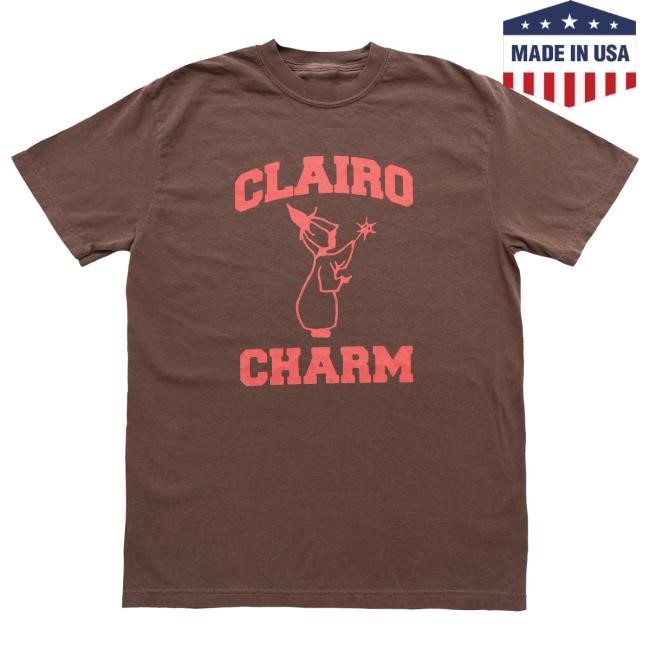 Official Clairo Charm Spell Top Shirt (Espresso)