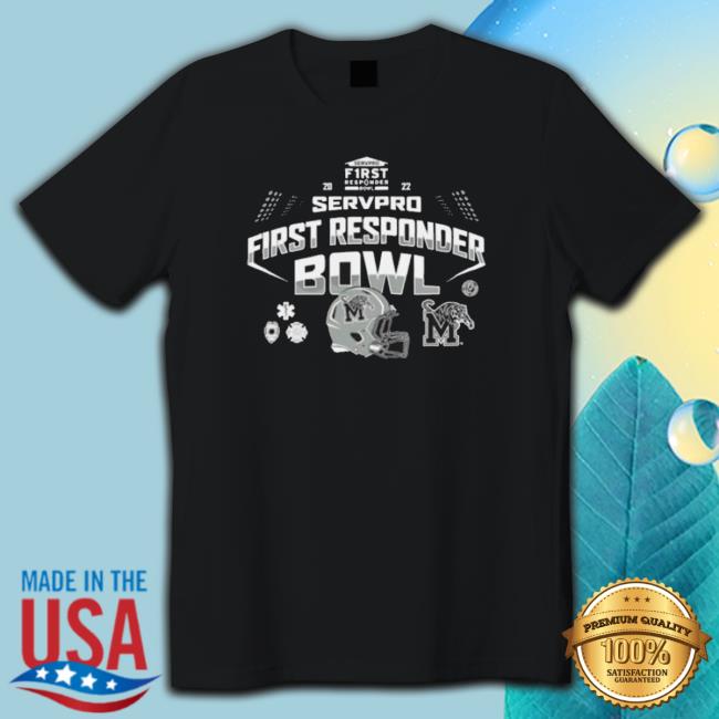 Memphis Tigers 2022 First Responders Bowl Bound New Shirt Memphis Tigers 2022 First Responders Bowl Bound Shirts