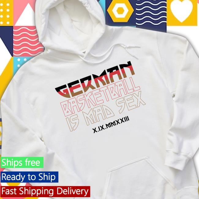 Basketball Bund German Basketball Is Mad Sex Crewneck Sweatshirt