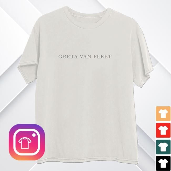 Greta Van Fleet Official Merch Store Starcatcher "A" Logo Vintage Shirt Greta Van Fleet Clothing Shop Greta Van Fleet Apparel