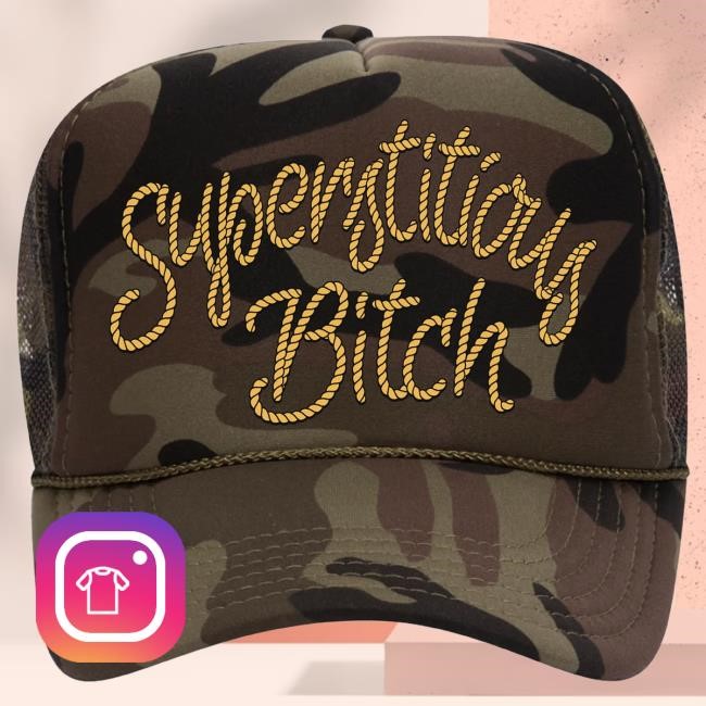 Medium Build Superstitious Camo Hat Nick Carpenter