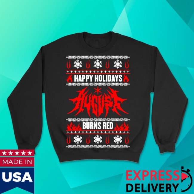 August Burns Red 2024 Christmas Pullover Crewneck Sweatshirt ABR Merch