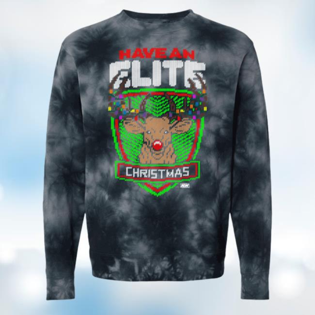 Aew Merch Top Rope Tuesday Limited Edition Elite Christmas Tee