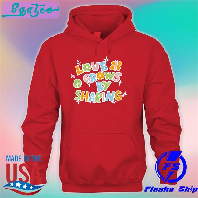 Youaresomethingbigger Spencer Barbosa Merch Love Grows By Sharing T Shirt