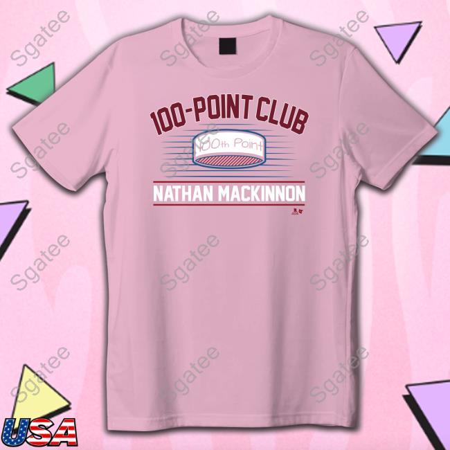 Nathan Mackinnon 100-Point Club T Shirt