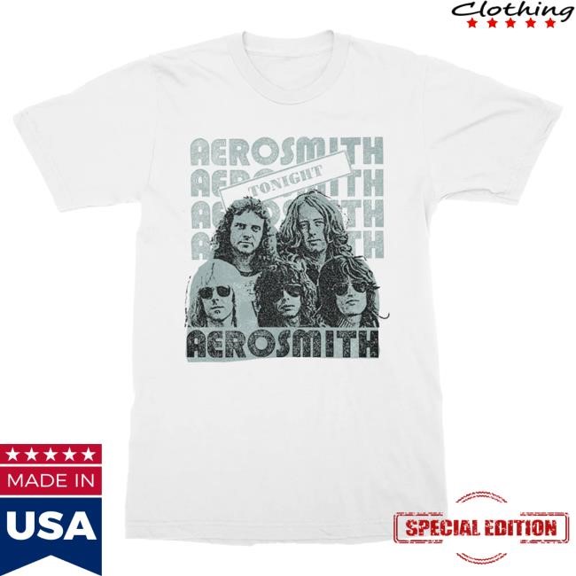 Official Aerosmith Store Tonight Shirts