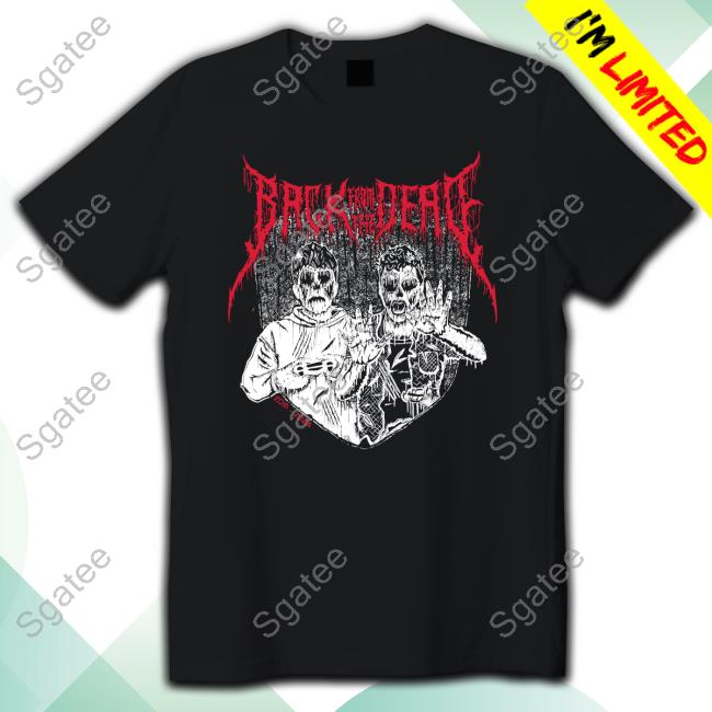 Official Phil Lester Dan And Phil Shop Back From The Dead Shirts