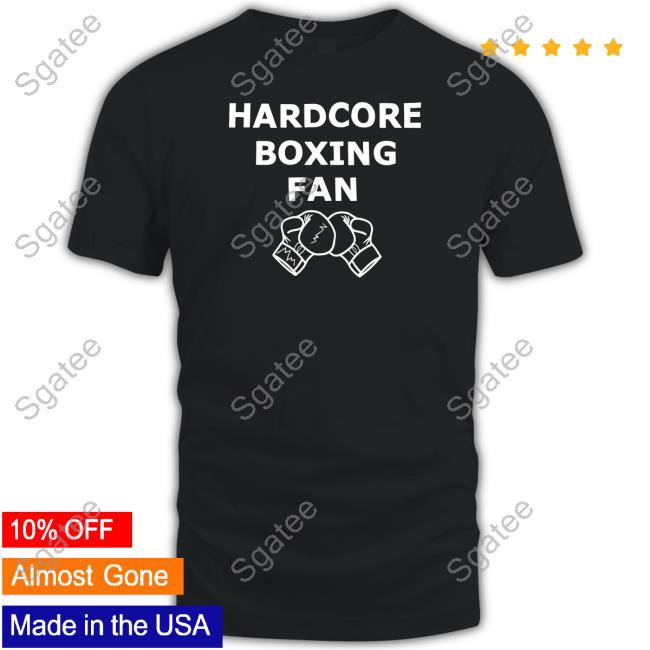 Mighty Max Merch Hardcore Boxing Fan Zip Up Hooded