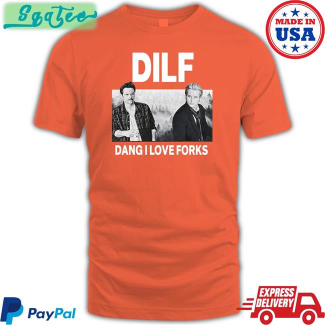 Dilf Dang I Love Forks Hoodie